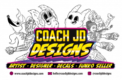 Cartoon art | Coach JD Designs