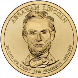 File:Abraham Lincoln $1 Presidential Coin obverse sketch.png ...