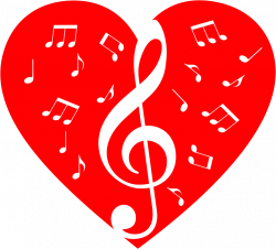Clipart - Musical Heart 3
