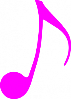 Pink Music Note Clip Art at Clker.com - vector clip art ...