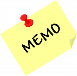 Clipart - Memo