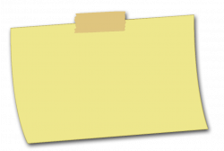 Yellow Sticky Ntes PNG Image - PurePNG | Free transparent CC0 PNG ...