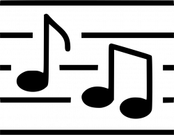 Note Song Notes Melody Svg Png Icon Free Download (#496642 ...