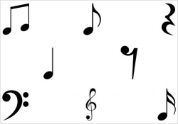 Music Notes Symbols Clip Art | Clipart Panda - Free Clipart ...
