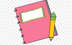 Notebook Cartoon clipart - Notebook, Pencil, Eraser ...