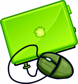 Lime Laptop | Club Penguin Wiki | FANDOM powered by Wikia