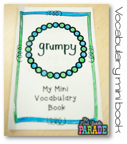 Personal Vocabulary Books ~ A Freebie! - The First Grade Parade