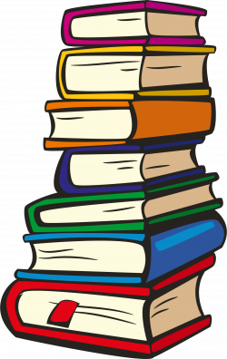 Clipart - Stack of books 3