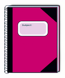 Purple Notebook Cliparts - Cliparts Zone