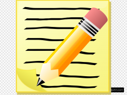 Notepad Clip art, Icon and SVG - SVG Clipart
