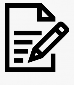 Note Pencile Memo Pen Notebook Book Write Svg Png Icon ...