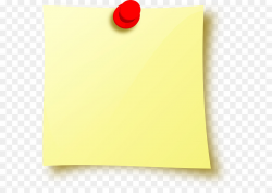 Post-it note Paper Notepad Clip art - Microsoft Sticky-Note ...