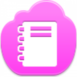 Notepad Icon | Icons | Pinterest | Icons, Icon icon and Pink clouds