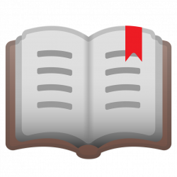 Open book Icon | Noto Emoji Objects Iconset | Google