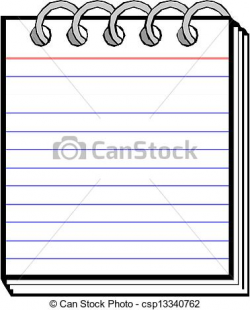 Vector - Spiral Notebook | Clipart Panda - Free Clipart Images