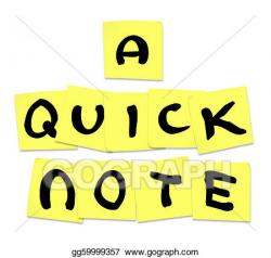 Clipart - Quick note words on sticky notes - advice tip ...