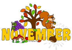 Download month of november clipart Drawing Clip art | Flower ...