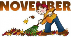 November Weather Clipart