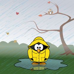November Weather Clipart