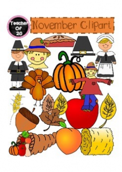 November Clipart Pack