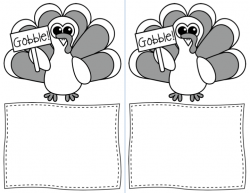 Turkey black and white teacher laura november 3 clip art ...