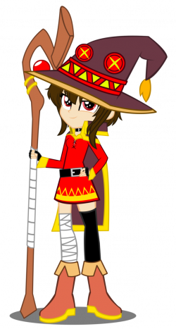 Commission : Megumin in EQ sytle by trungtranhaitrung on DeviantArt