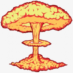 Nuclear Explosion Clipart Nuclear Bomb - Airplane ...