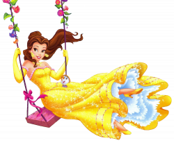 Disney Princess Swings Clipart