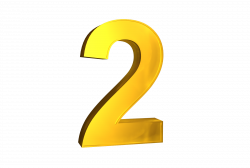 Number 2 PNG images free download