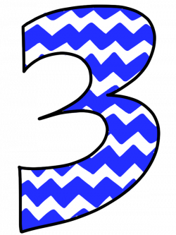 Blue Number 3 Clipart - Vector And Clip Art Inspiration •