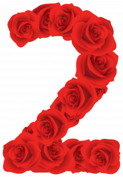 Red Roses Number Two PNG Clipart Image | Gallery Yopriceville ...