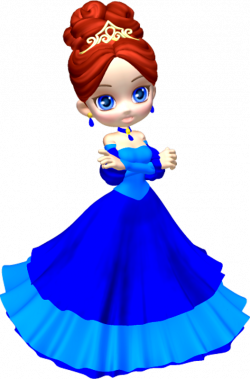 Princess in Blue Poser PNG Clipart (15) by clipartcotttage on DeviantArt