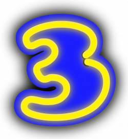 Clipart - Number three