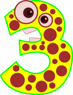 Number 3 Clip Art, Download Free Clip Art on Clipart Bay