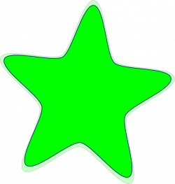 Neon Green Star Clip Art at Clker.com - vector clip art online ...
