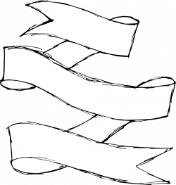 9 Hand Drawn Banner Ribbon (PNG Transparent) | OnlyGFX.com