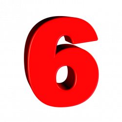 Number 6 PNG images free download, 6 PNG
