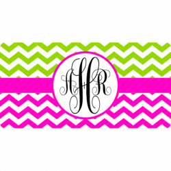 License Plate Chevron Vector Digital Download File