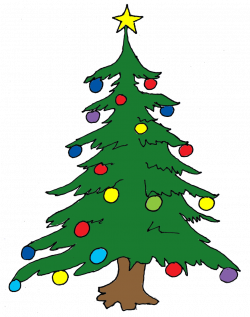 Simple Christmas Tree Clip Art (74+)