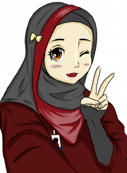 Hijab Anime Drawing Related Keywords & Suggestions - Hijab Anime ...
