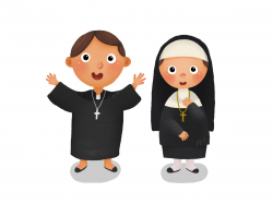Priest And Nun by Pipit Indah on Dribbble