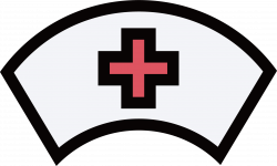 Nursing Hat Nurses cap Icon - Nurse hat png download - 2168 ...