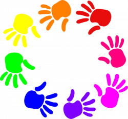 Colorful Circle Of Hands Nursery School Clip Art at Clker.com ...