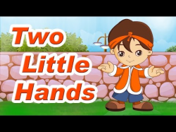 Two Little Hands To Clap Clap Clap Rhyme With Lyrics ...