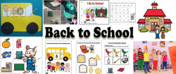 Back to School Preschool Activities, Games, and Printables ...