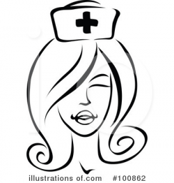 Nurse Clipart Black And White | Free download best Nurse ...