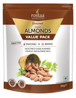 Classic Almonds | Dry Fruits - Nuts | Rostaa