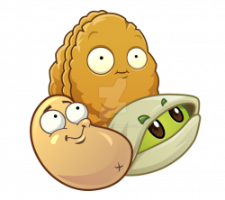 Plants vs. Zombies 2 - Mixed Nuts by HfEvra on DeviantArt