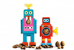 Robot Nut Crackers - Gessato