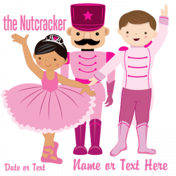 Personalize Pink Nutcracker Teddy Bear by dancebay